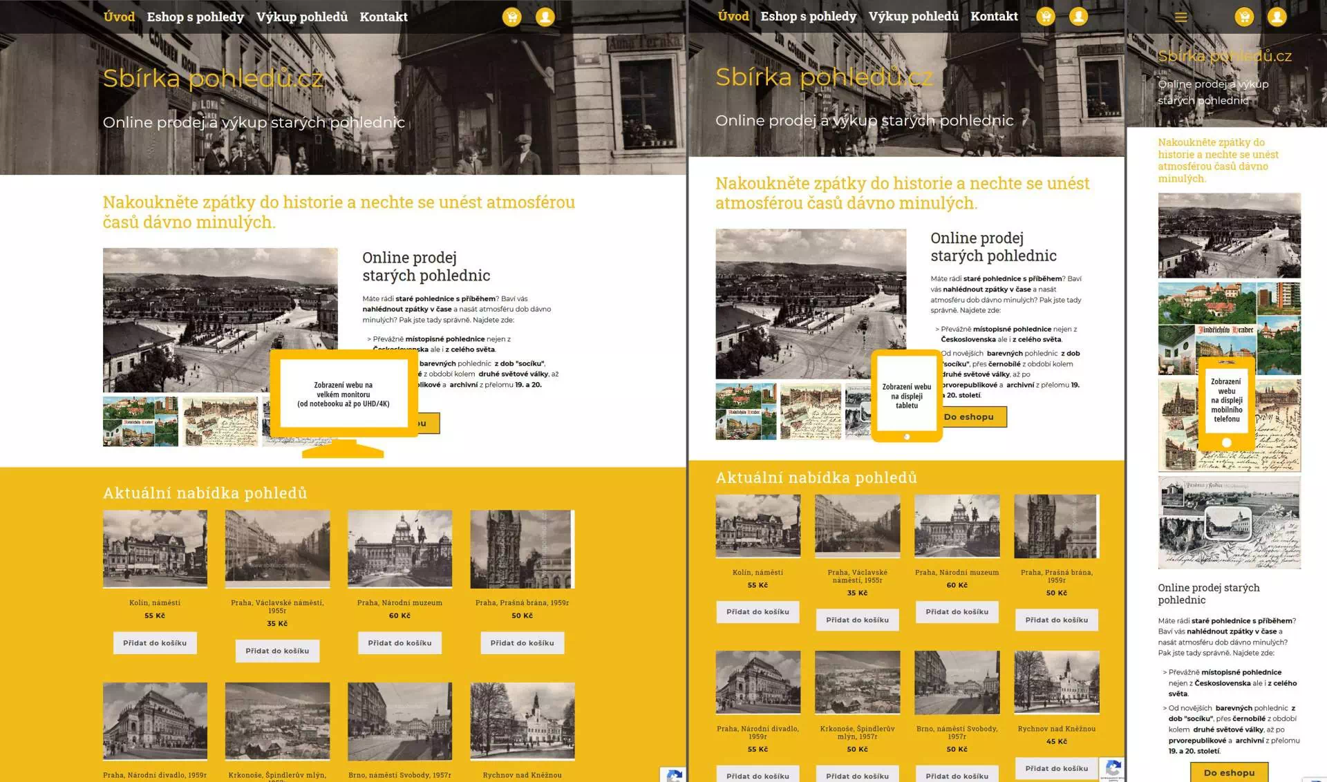 ukázka webu